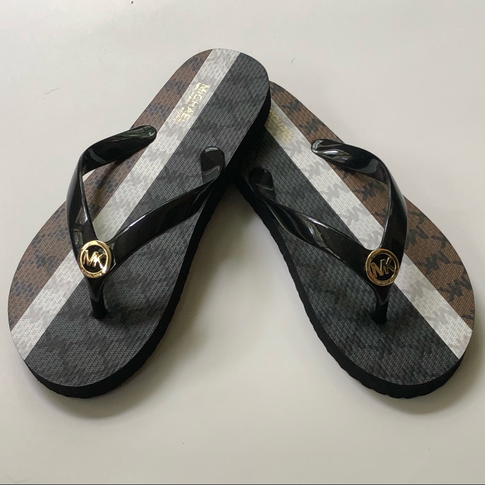 Michael Michael Kors monogram flip flop 7